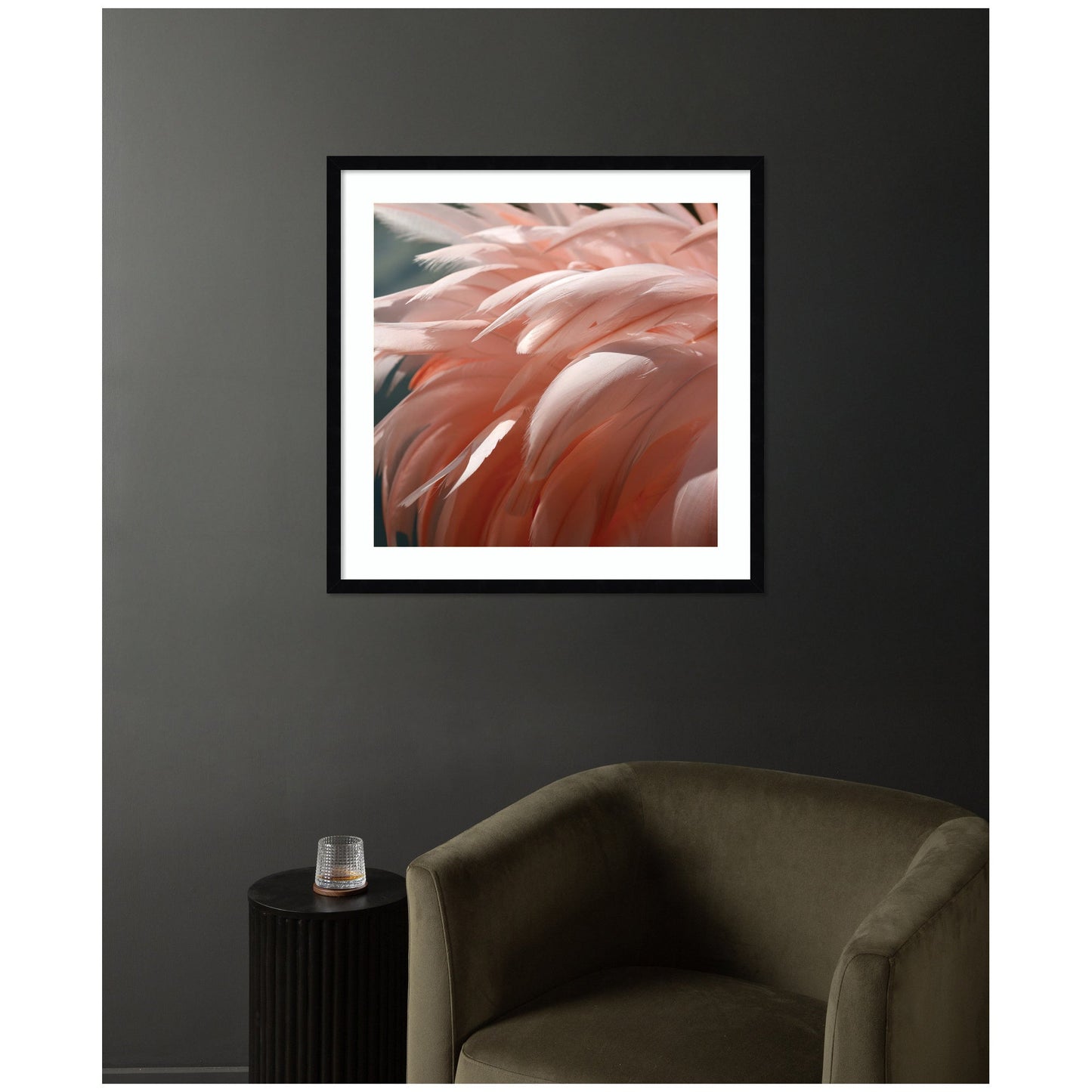 Flamingo No. 1 by Alicia Bock Framed Wall Art Print