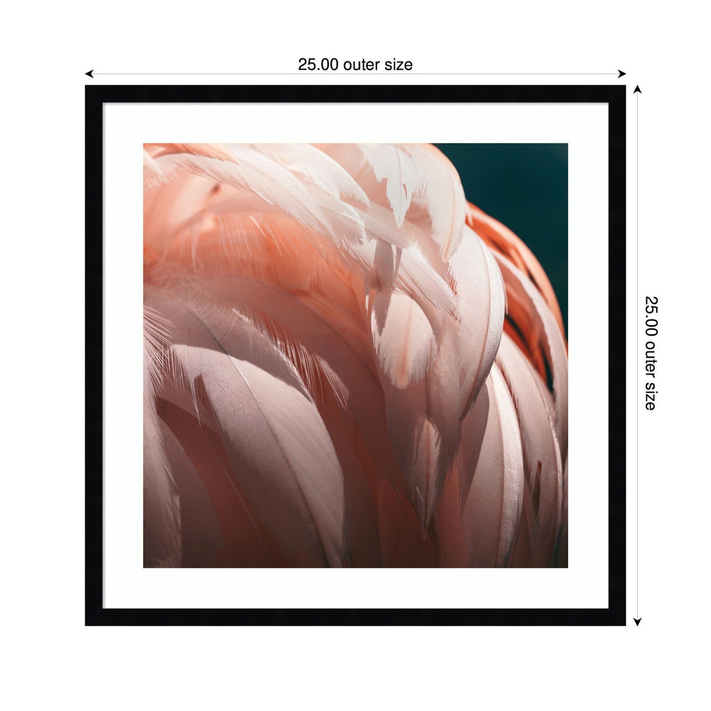 Flamingo No. 2 by Alicia Bock Framed Wall Art Print