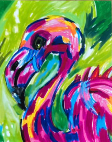 Pink Flamingo - Art Prints