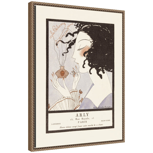 Arly 1921 Alexandre Jacovleff by Nostalgia Prints Framed Canvas Wall Art Print