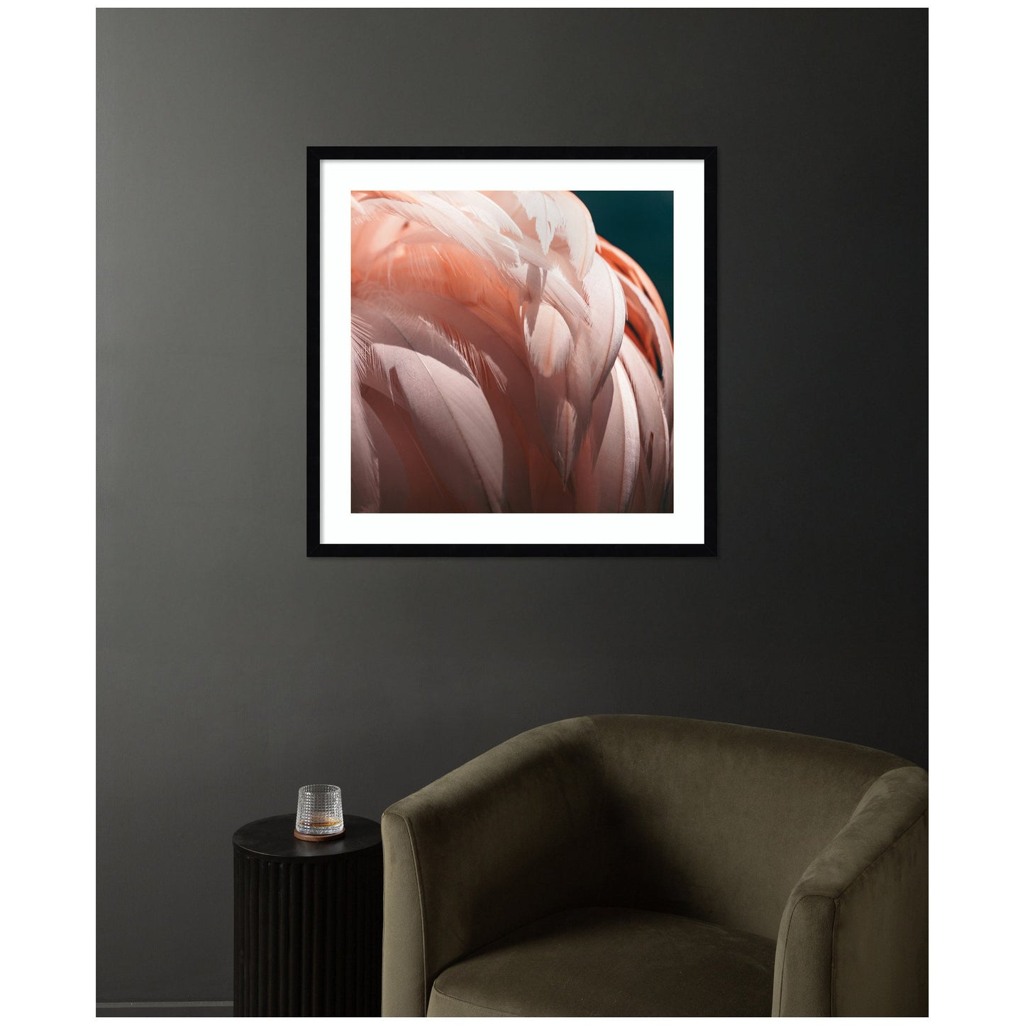 Flamingo No. 2 by Alicia Bock Framed Wall Art Print