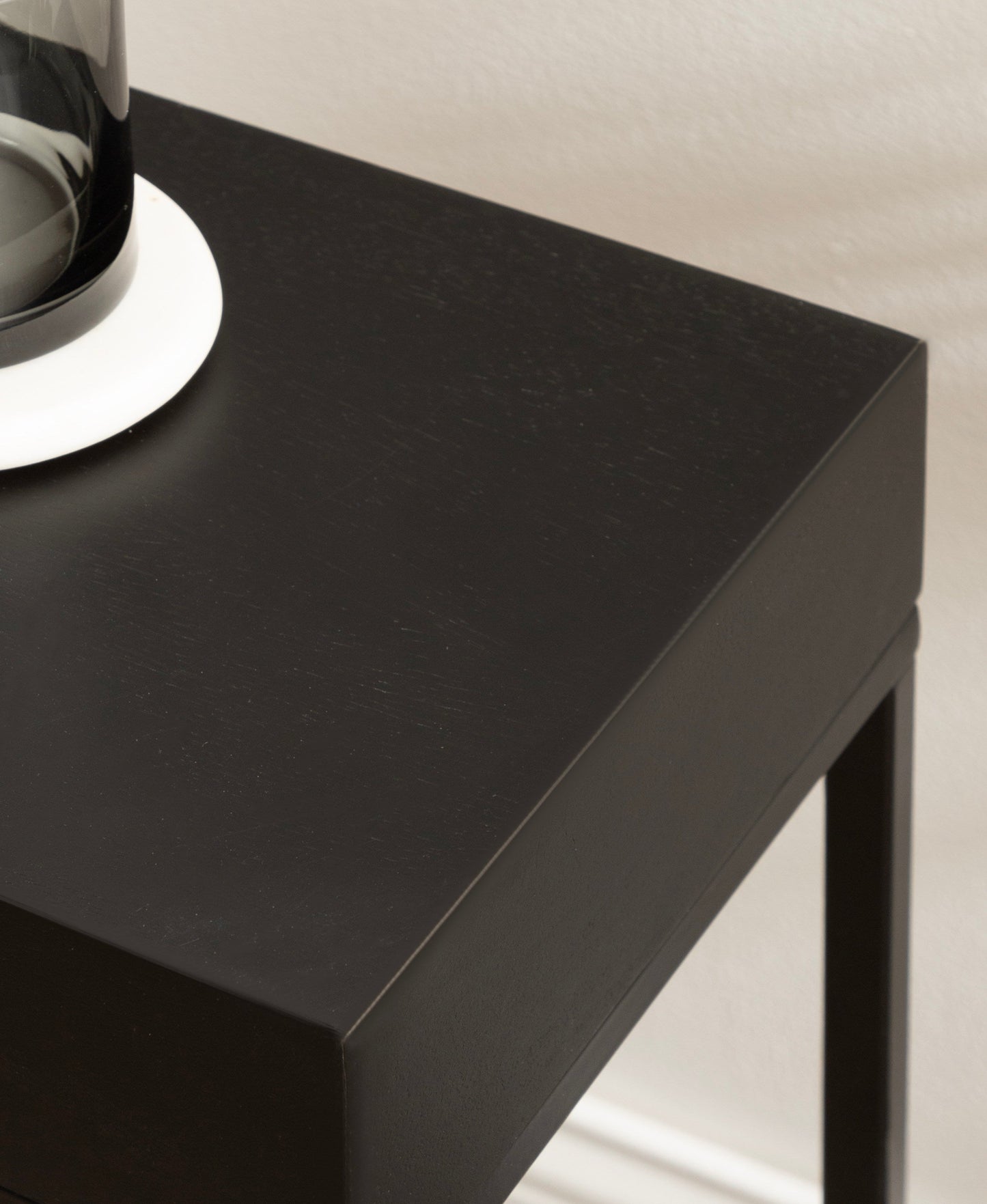 Karlsen Wood and Metal Slim Side Table