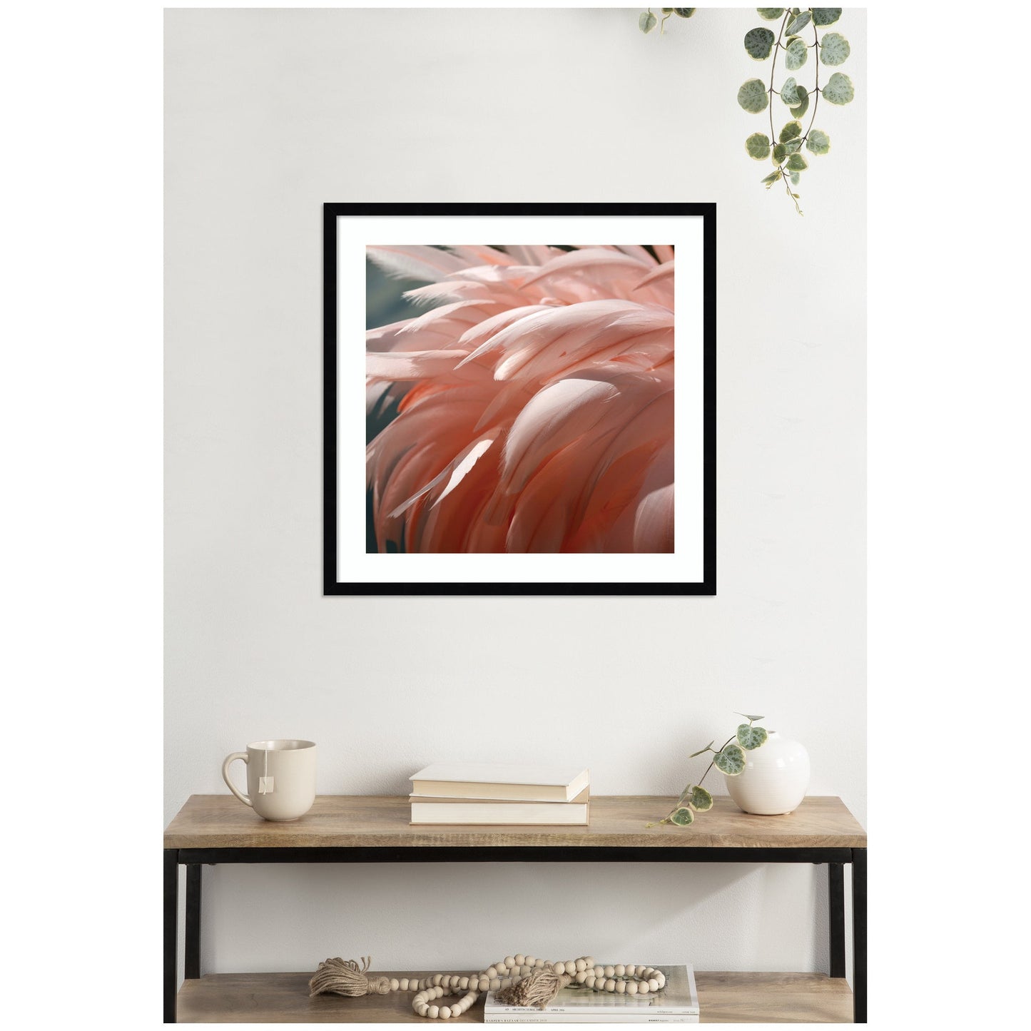 Flamingo No. 1 by Alicia Bock Framed Wall Art Print