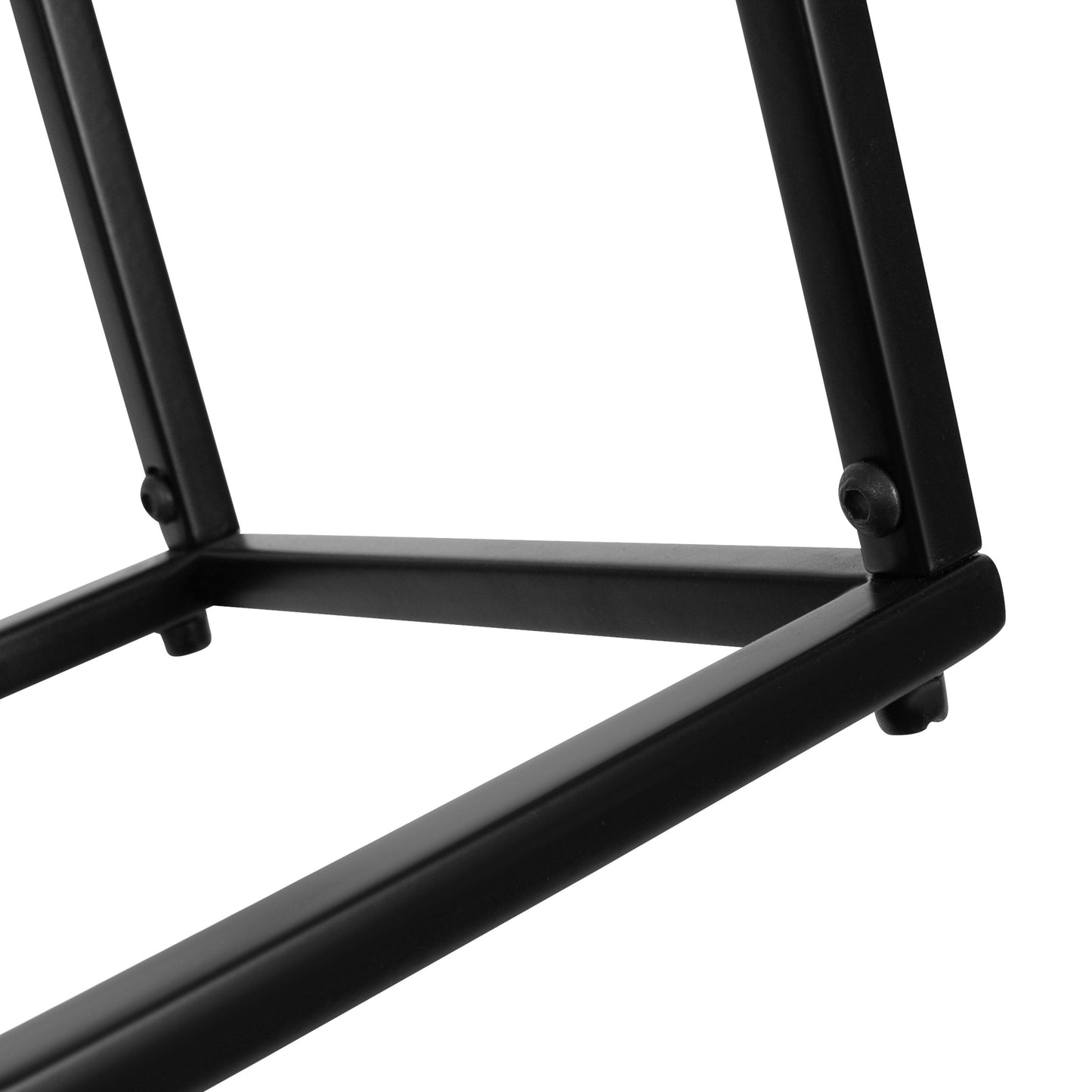 Karlsen Wood and Metal Slim Side Table