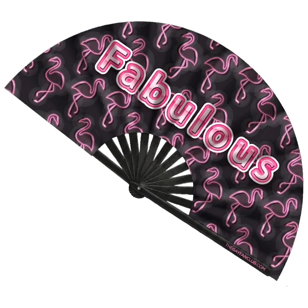 Fabulous Flamingo Fan