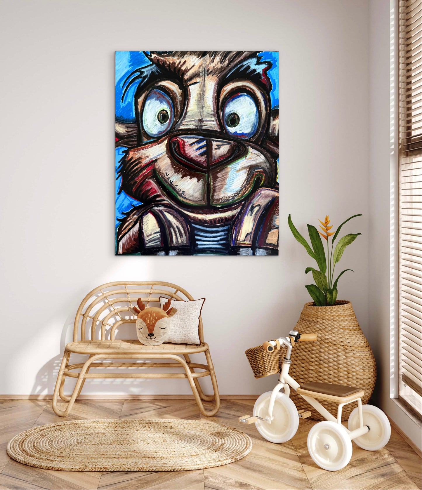 Cute Baby Goat - Art Prints