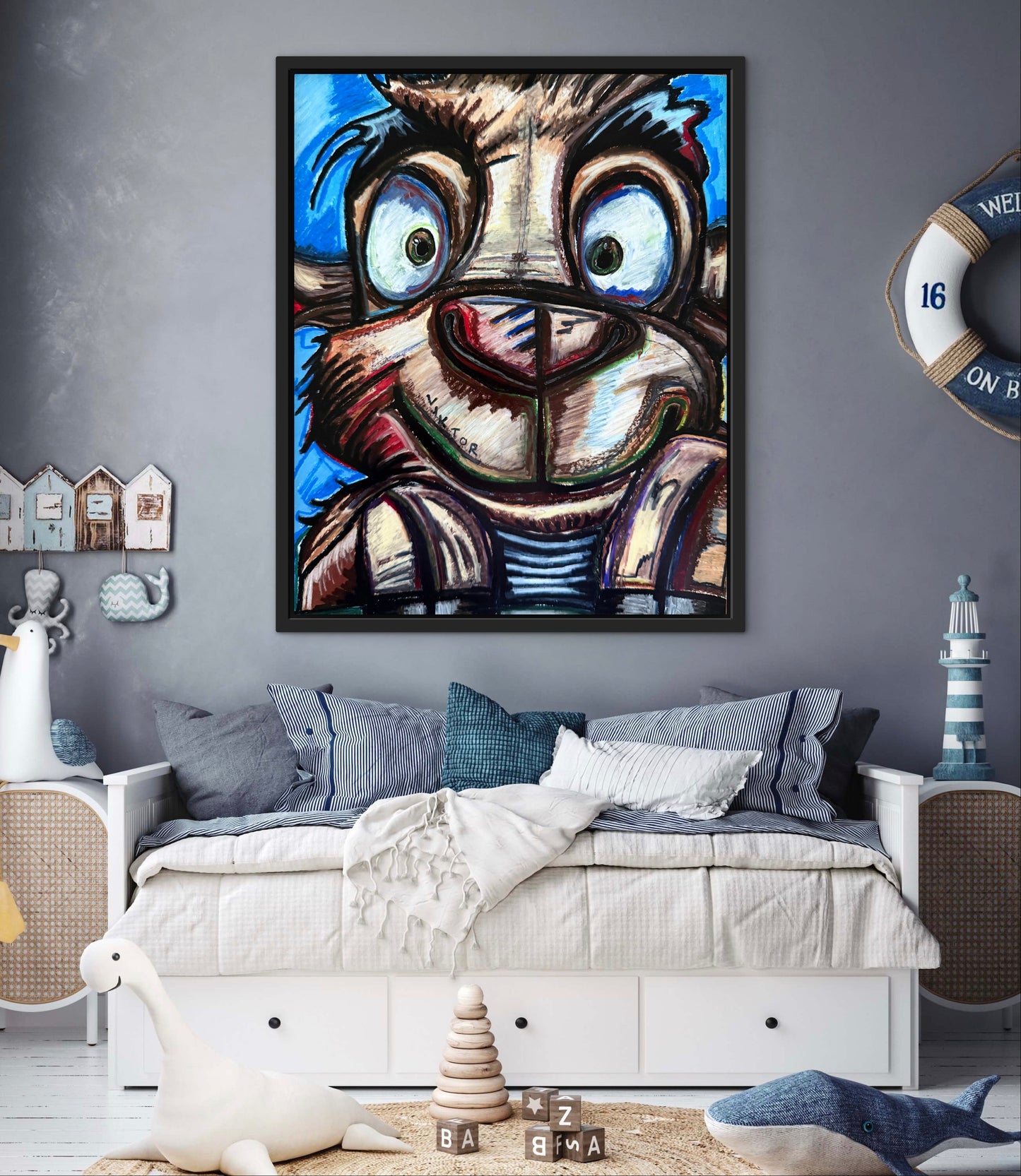 Cute Baby Goat - Art Prints