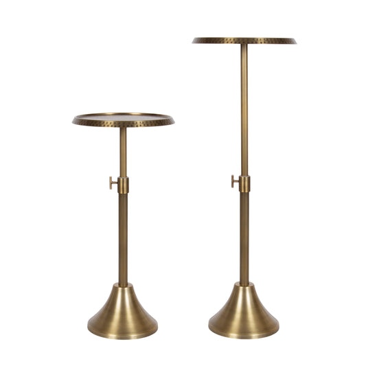 Sanzo Adjustable Metal Drink Table