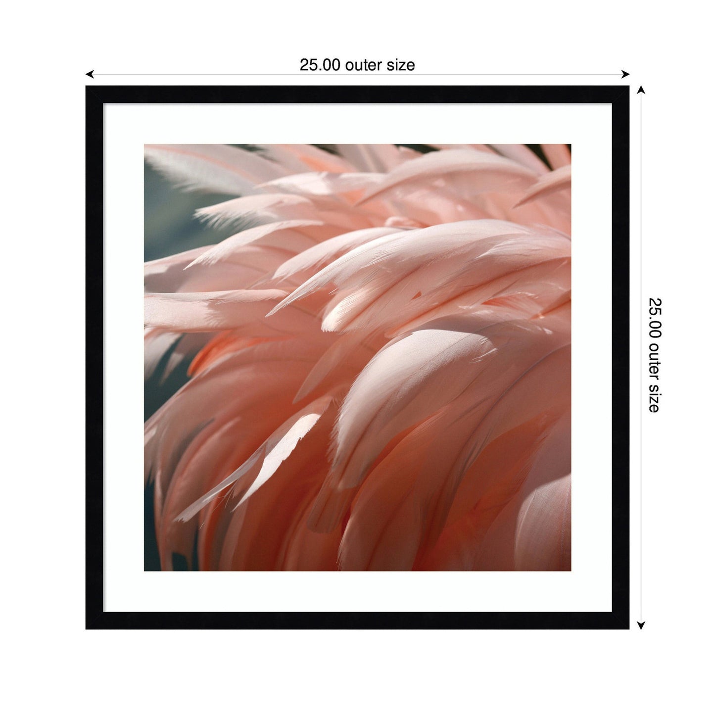 Flamingo No. 1 by Alicia Bock Framed Wall Art Print