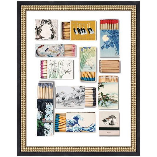 Japanese Matchbooks by Megan Ryan Framed Wall Art Print