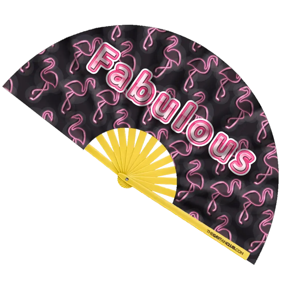 Fabulous Flamingo Fan